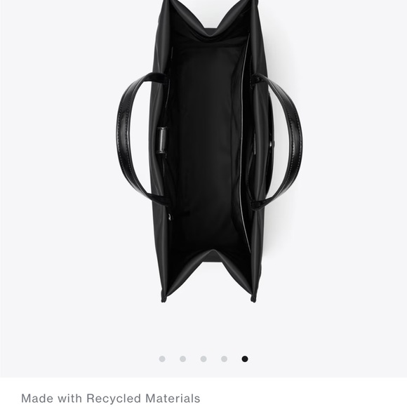 Tory Burch Black Tote Bag NEW - Picture 4 of 10